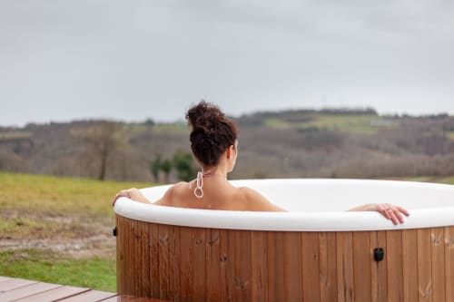 Lodge avec bain Nordique Dordogne