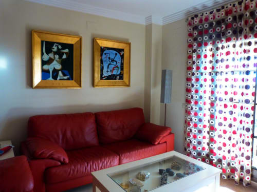Salón apartamento luminoso vistas al mar