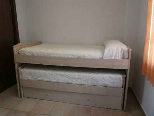 Dormitorio apartamento luminoso vistas al mar