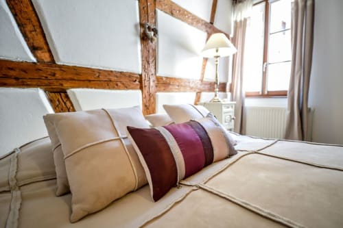 Chambre élégante et confortable du gîte Fleurs de Coton à Riquewihr
