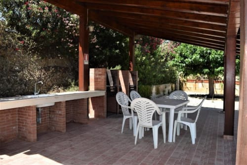 zona barbecue comune