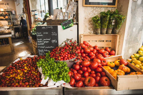 Marché | Tomates | Légumes verts | Magasin | Fruits