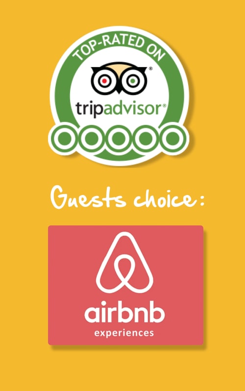 TripAdvisor top-rated and Airbnb Guests Choice badges for Villa Várzea, a Várzea, Portugal bed and breakfast