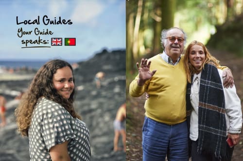 Local guides at Villa Várzea B&B in Portugal speak English and Portuguese, showcasing the property's hospitality services.