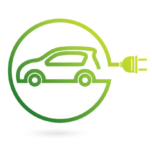 Electric vehicle charging station at Ribourdin Castle in Auxerre