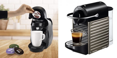 Nespresso coffee machines with capsules at Wellkhome Appartements Bordeaux