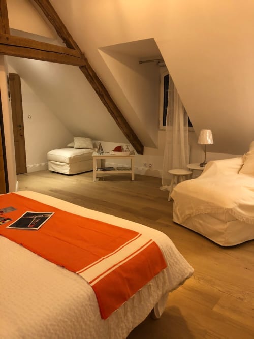 Chambre spacieuse au Clos Mahiel Normandie 