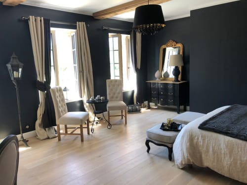 Chambre Inès-Style. Chambre élégante au Clos Mahiel 