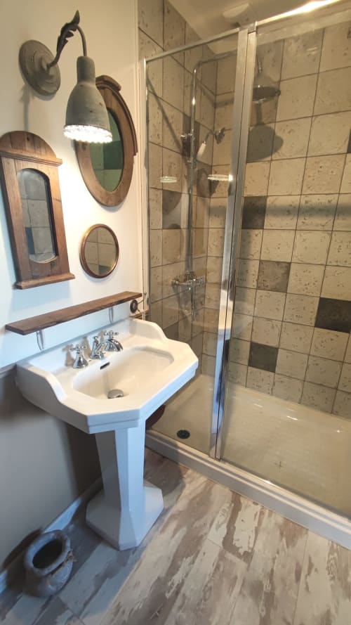Le boudoir de Léontine un style shabby chic rétro chambre d'hôtes 2 personnes Comme chez Louise Plestin-les-Grèves cotes d'Armor Bretagne