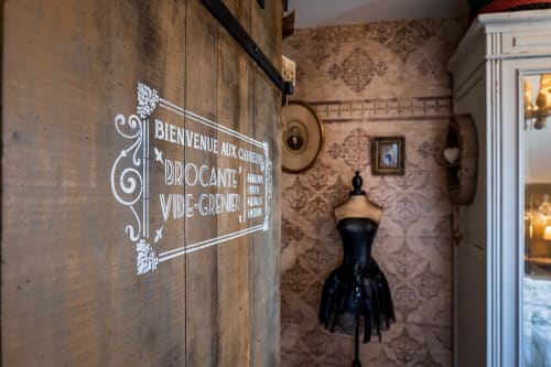Le boudoir de Léontine un style shabby chic rétro chambre d'hôtes 2 personnes Comme chez Louise Plestin-les-Grèves cotes d'Armor Bretagne