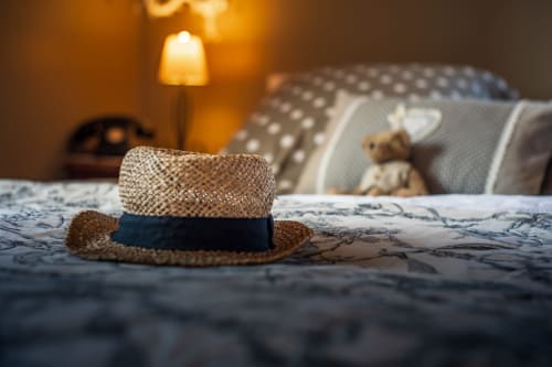 Le boudoir de Léontine un style shabby chic rétro chambre d'hôtes 2 personnes Comme chez Louise Plestin-les-Grèves cotes d'Armor Bretagne