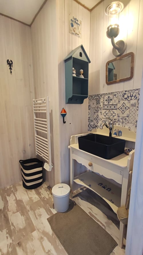 L'écale du vieux gréement marin mer chambre d'hôtes 4 personnes Comme chez Louise Plestin-les-Grèves cotes d'Armor Bretagne