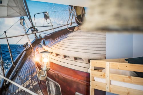 L'écale du vieux gréement marin mer chambre d'hôtes 4 personnes Comme chez Louise Plestin-les-Grèves cotes d'Armor Bretagne