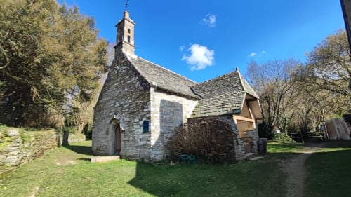 Chapelle Sainte Barbe Plestin-les-Grèves cotes d'Armor Bretagne