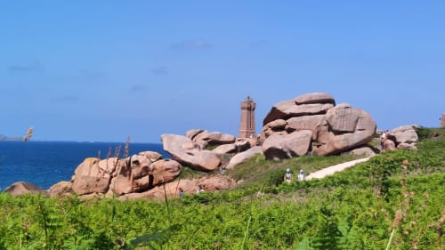 Ploumanac'h côte de granit rose cotes d'Armor Bretagne