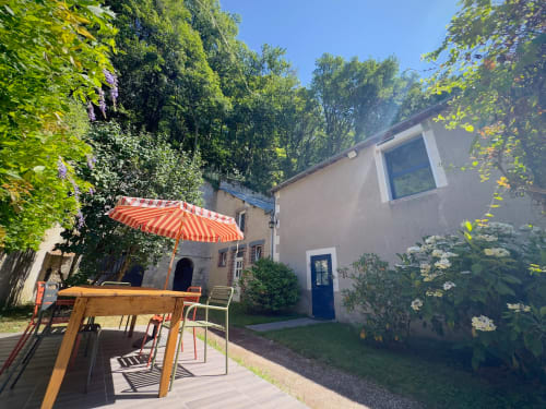 Touraine, Amboise, Loire, duplex, terrasse, jardin