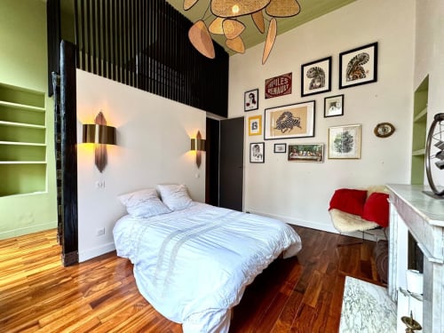 cozy bedroom rental Grenoble, comfortable short-term stay, luxury bedding, restful sleep in Grenoble