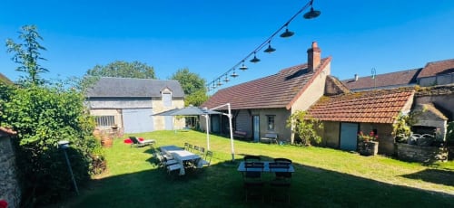 Vue de la propriété | Prestations élégantes de location de vacances à Maison Henriette, Léré