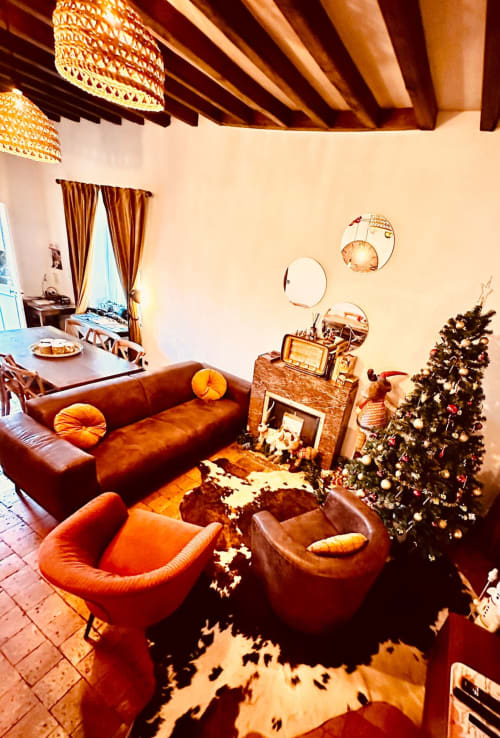 Espace de vie de la propriété | Prestations élégantes de location de vacances à Maison Henriette, Léré