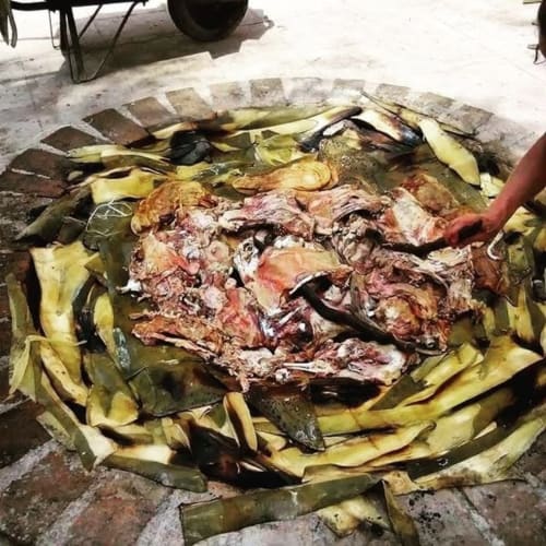 Barbacoa... no te puedes ir de Tasquillo sin probarla.