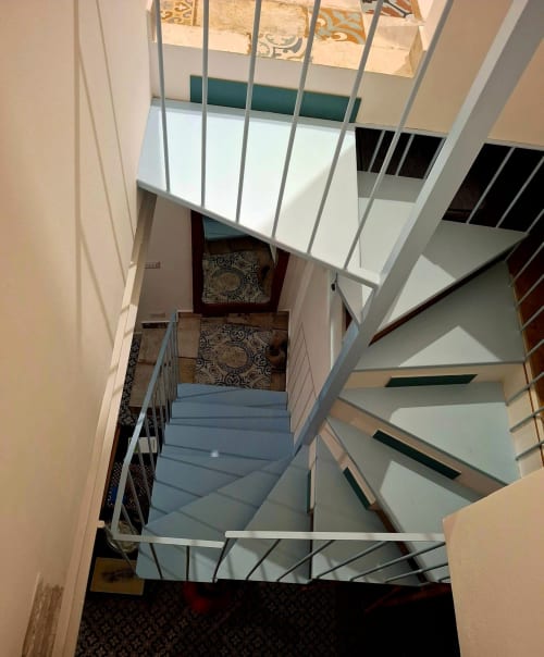 Comoda Scala Interna che separa i due ambienti.