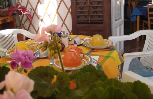 colazione in terrazza