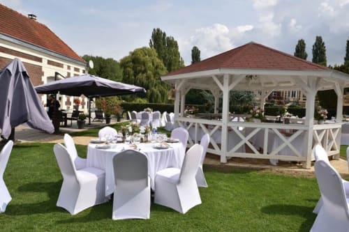mariage champêtre au château de quesmy