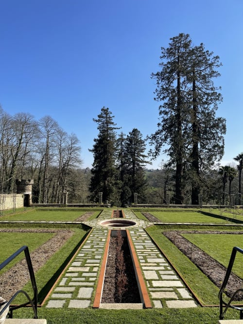 arbres, jardin, parc, roseraie, calme campagne, domaine, château, ensoleillé, détente Dinan, Bretagne 