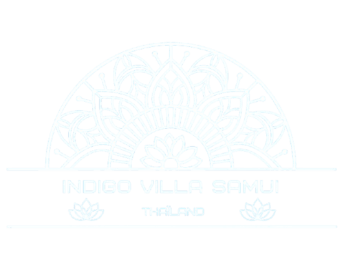White logo | Indigo Villa Samui – Luxurious Stays in Tropical Bliss