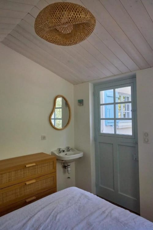 Sink, door, and drawer of the room | Immerse Yourself in Serenity at The Pine Grove Setting