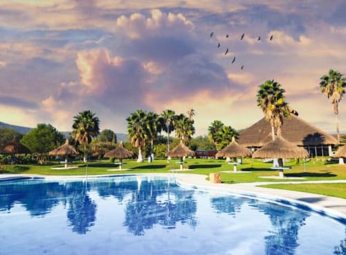 Piscina de balneario en Tasquillo