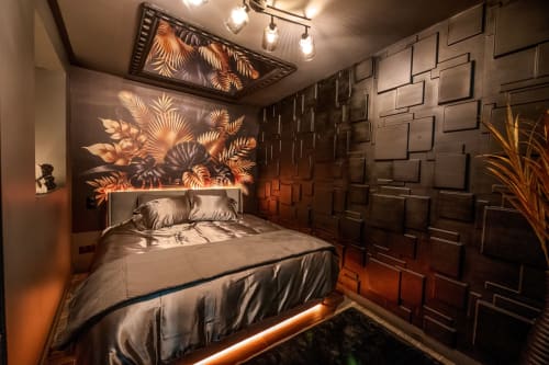 appartement meublé luxe exceptionnel chambre lit king size miroir plafond penderie jacuzzi terrasse Toulouse centre 