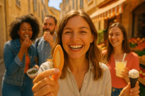 Moment convivial avec balade gourmande à Marseille, dégustation de des saveurs du sud avec un chef passionné 