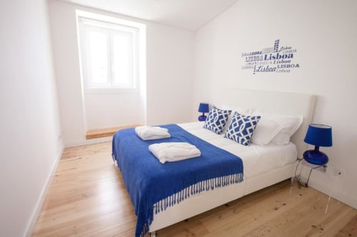 Bedroom | Experience Comfort and Style at Loving Chiado 1 in Lisbon