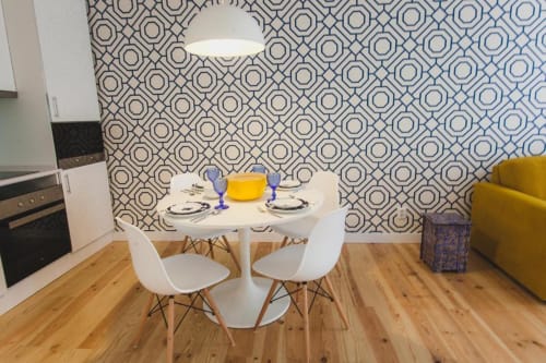 Dining area and kitchen | Stay in Comfort at Loving Chiado 3 – A True Lisbon Retreat