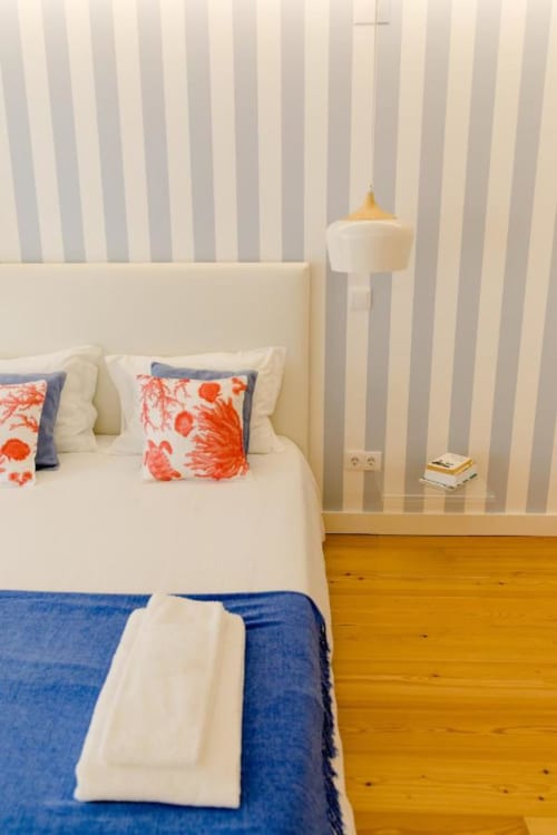 Spacious and comfortable bedroom | Loving Chiado – Your Stylish Stay in the Heart of Lisbon