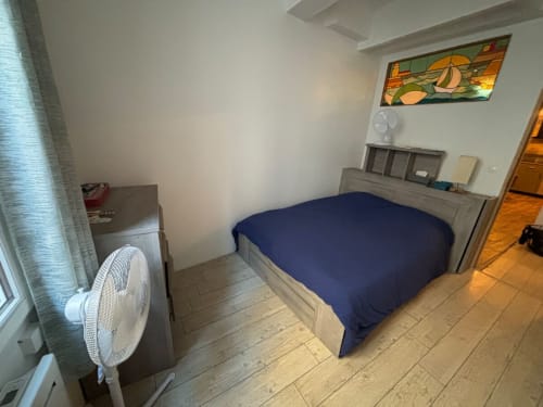 Bedroom | Relax in La Sardine: A Cozy Retreat in Marseille