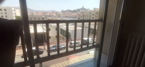 Balcony with city view | Stay in La Galinette: Your Ideal Marseille Escape