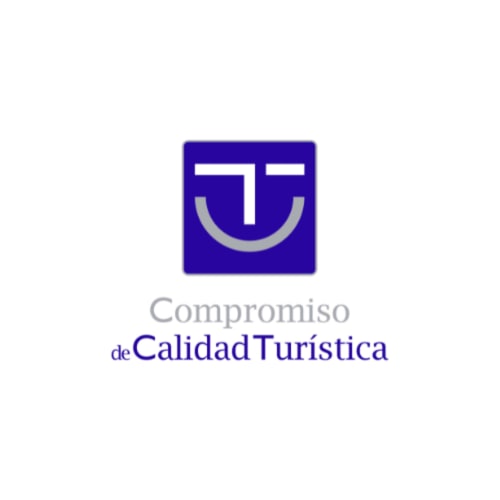 Logo del Compromiso de Calidad Turística de Cabañas Compostela en Santiago de Compostela