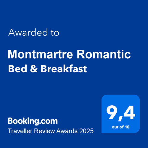 Avis sur Montmartre Romantic via le site Booking.com