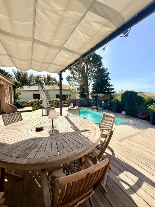 Piscine privée et terrasse panoramique, villa Terrazza di Ziteddi