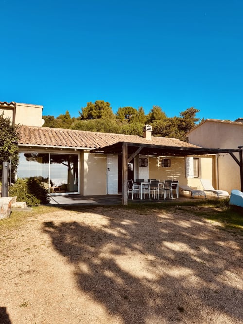 Villa de charme à Palombaggia avec piscine privée et vue panoramique