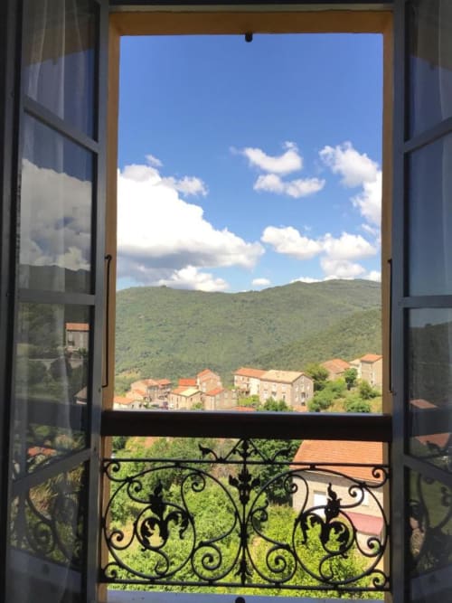 Balcony with stunning mountain view | Spacious Quadruple Rooms – Perfect for Families and Friends