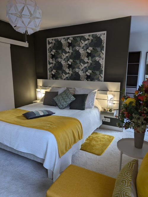 Comfortable bedroom | La Petite Ganette: Your Ideal Getaway in Meymac, France