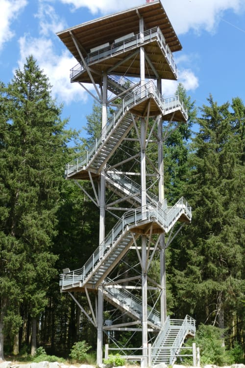 Climb the Mont Bessou Viewing Tower | La Petite Ganette: Your Charming Getaway in Meymac, France