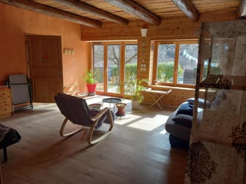 Spacious living area | Stay at Our Charming 2-Bedroom Mountain House