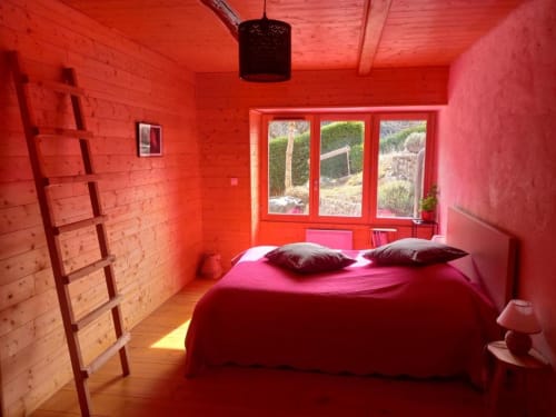 Cozy bedroom | Stay at Our Charming 2-Bedroom Mountain House