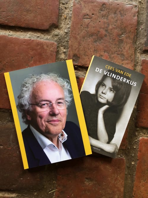 Two books displayed on brick backdrop at Domaine de l'Ocrerie B&B in Pourrain