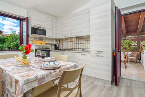 Cucina pranzo veranda
