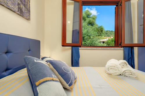 Letto vista colline